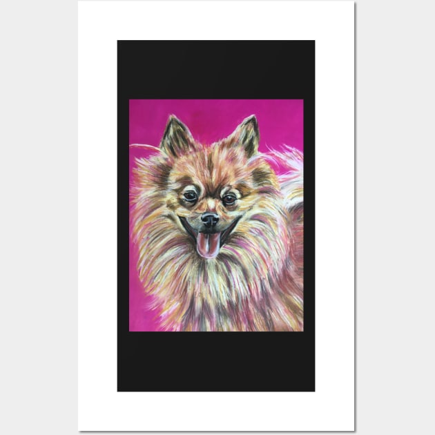 Pomeranian Wall Art by Merlinsmates